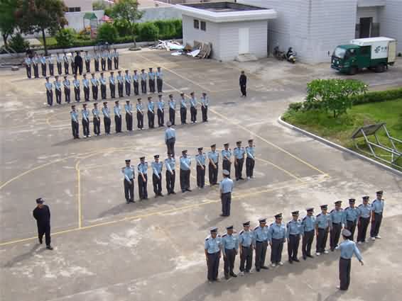 保安人員素質(zhì)反映了保安公司的文化建設程度